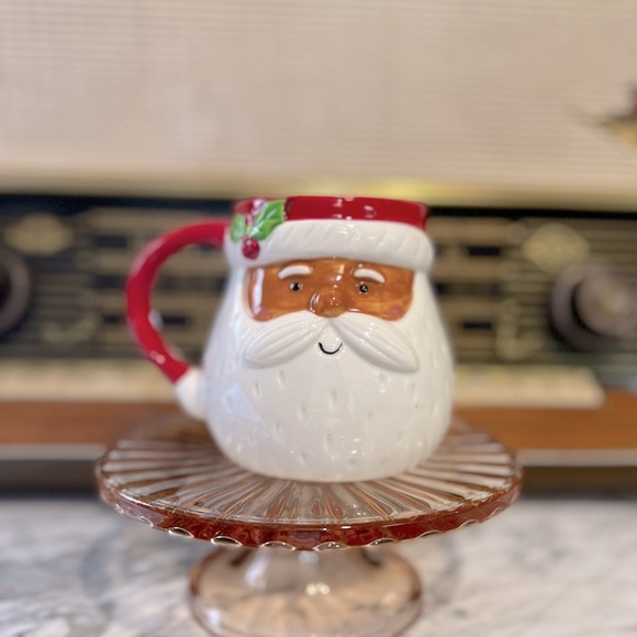 ✨NEW🎅🏾Holiday Time Brown Santa Claus Christmas Mug🎄 - Picture 8 of 16